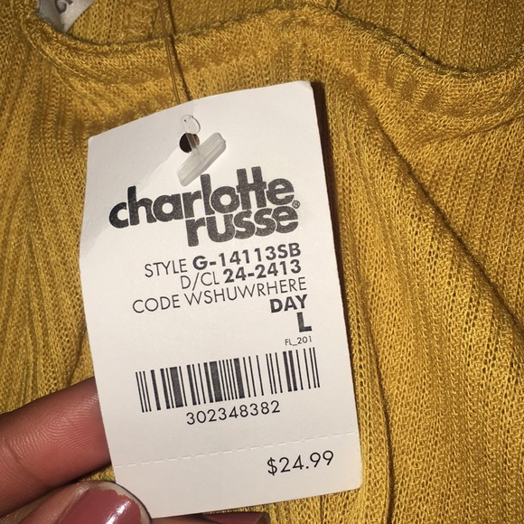 Charlotte Russe Yellow Dress - Picture 4 of 4